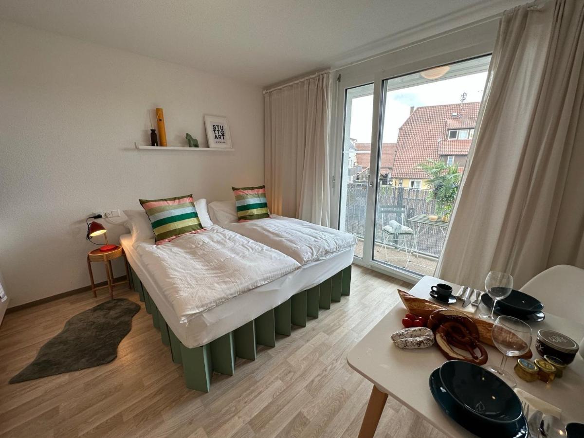Stilvolles Und Modernes Appartement Mit Sonnigem Balkon In Flughafen- Und Messenaehe 31 Leinfelden-Echterdingen Exterior photo
